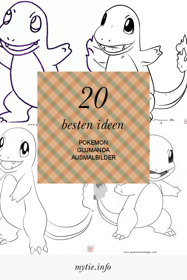 20 Besten Ideen Pokemon Glumanda Ausmalbilder